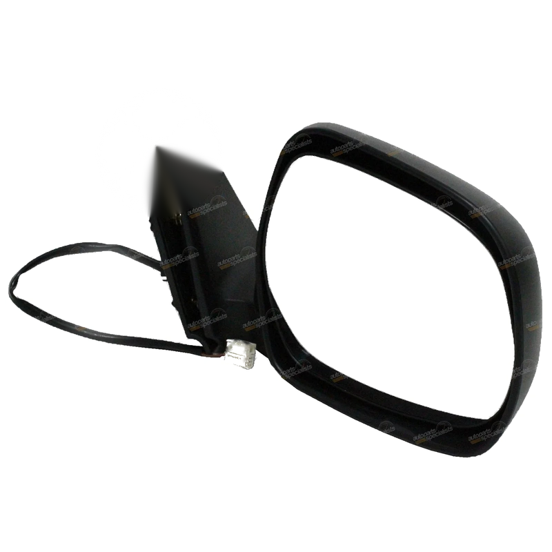 Toyota Landcruiser Prado 120 Series RH Black Electric Mirror (02–09)