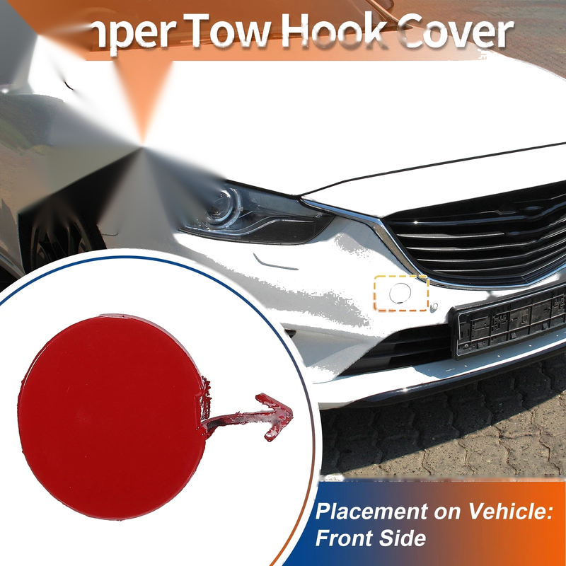 Mazda 6 (2003-2005) - Red Front Left Tow Hook Cover