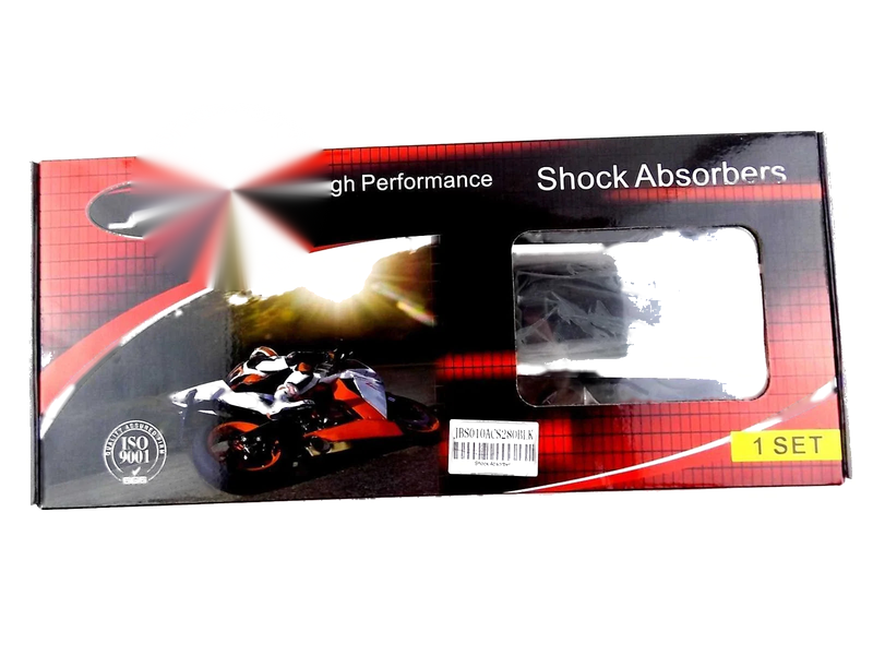 Yamaha XVS250 Drag Star 280mm JBS Lowering Nitrogen Shock Absorbers (88-07)