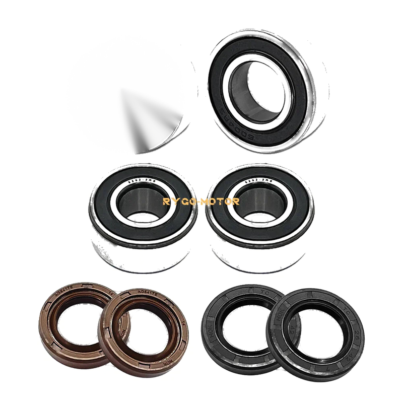 Suzuki QuadSport 230 LT230S Front Wheel Bearings Seals (1985–1988)