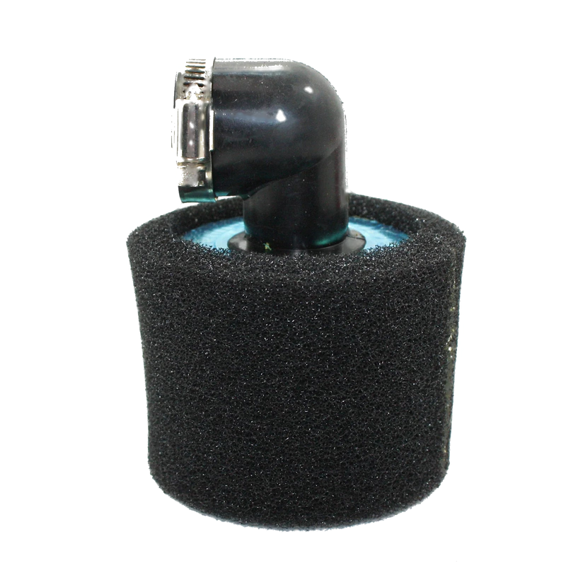 PIT QUAD DIRT BIKE ATV 35mm 90�� Bent Angled Air Filter Pod