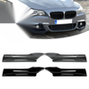 BMW 5 Series F10 F11 M Sport ABS Front Splitter Lip Corners (2011-2017)