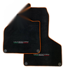 Lamborghini Huracan Coupe Orange Rounds Black Tailored Carpet Floor Mats