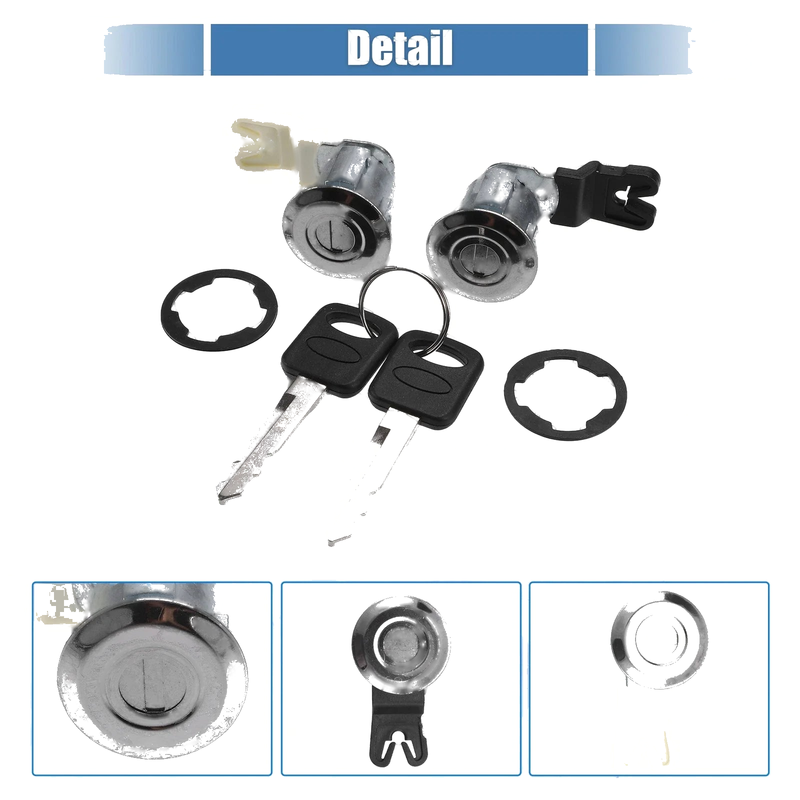 Ford E150 Door Lock Cylinder Set with Keys (2004-2014)