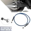 Brake Line 100cm 39.37in 10mm ID Blue Motorcycle Hydraulic Brake Hose