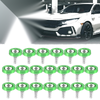 Car Motorcycle 20 Pcs M6 Fender Bumper Washer Bolt Engine Bay Fastener