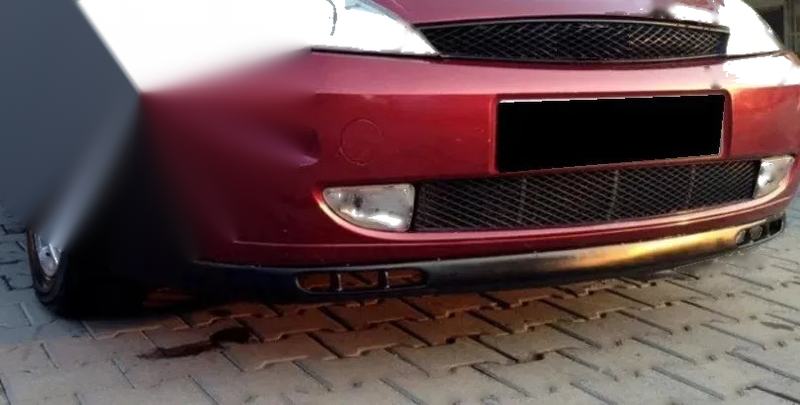 Ford Focus Mk1 2 Piece Euro Front Bumper Splitter (1998-2005)