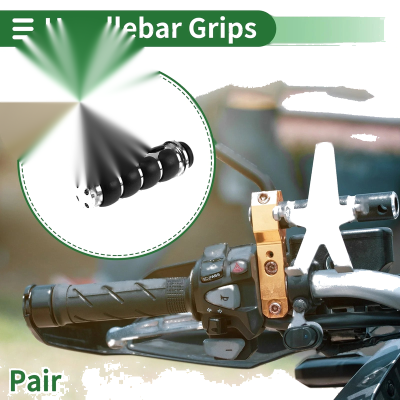 Universal Motorcycle Hand Grips Cover 1 Pair