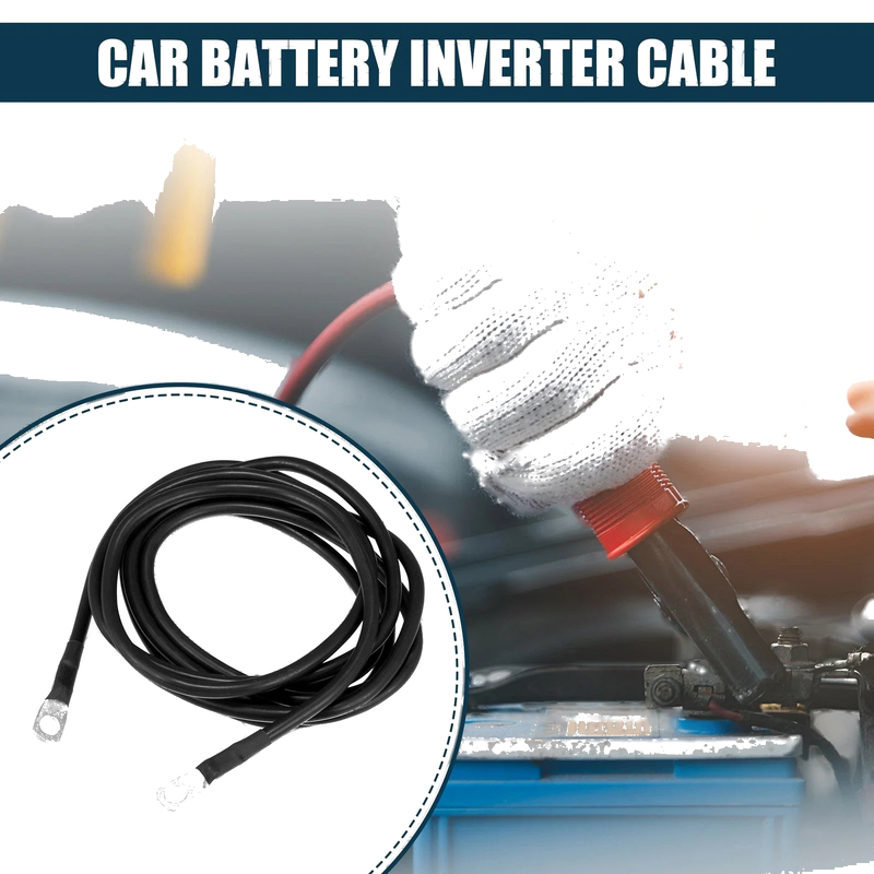 Car Make Model Inverter Cable 8AWG 9ft