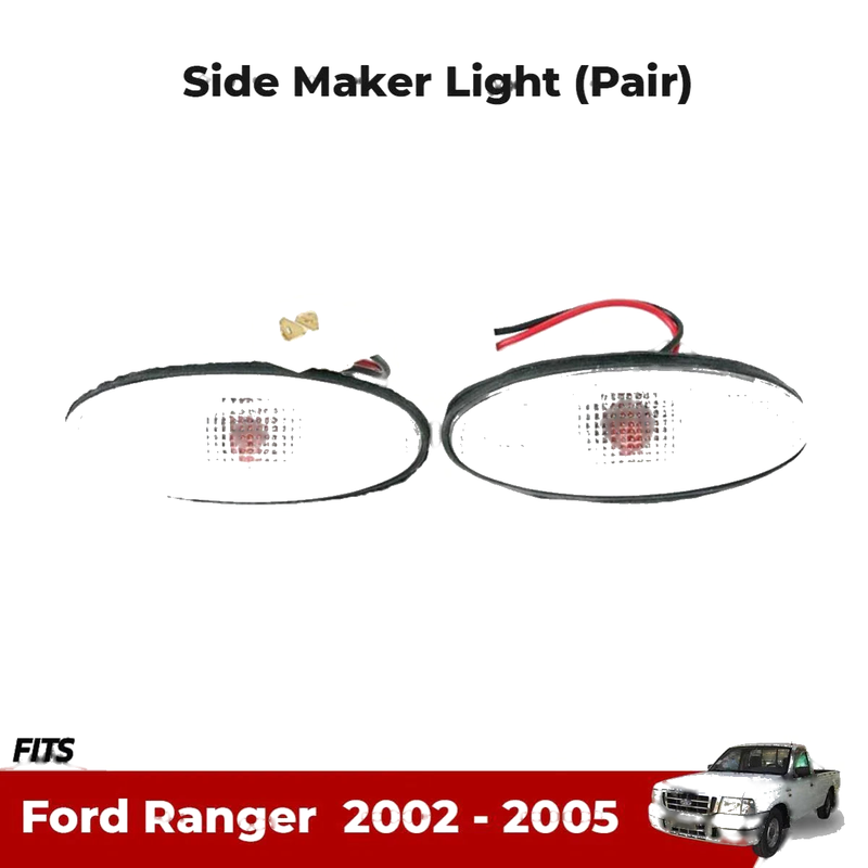 Side Marker Light Parking Lamp L+R Fits Ford Ranger Thunder Pickup 2002-05 D06