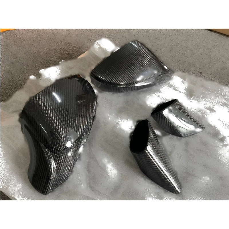 Ferrari 458 Italia Spider 2010-15 100% Carbon Fiber Replace Side Mirror Caps