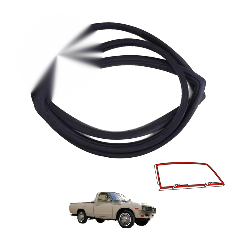 Front Windshield Glass Rubber Seal Belt Fits Nissan Datsun 620 Ute Truck 1972-79