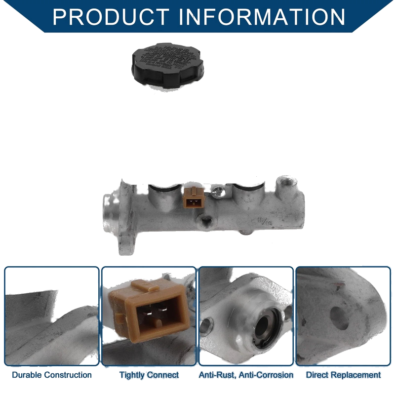 Hyundai Elantra Brake Master Cylinder with Reservoir (2001-2003)