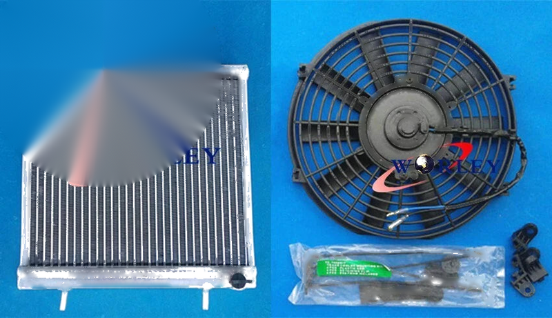 Polaris Sportsman Sport Scrambler Trail Boss 90-95 Radiator & Fan