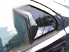 Mitsubishi Lancer EVO Carbon Fiber Side Vent Window Louver Cover (2009–2016)