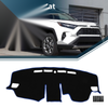 TOYOTA RAV4 with Sticker Black Blue Dashboard Dash Cover Mat (2019–2024)