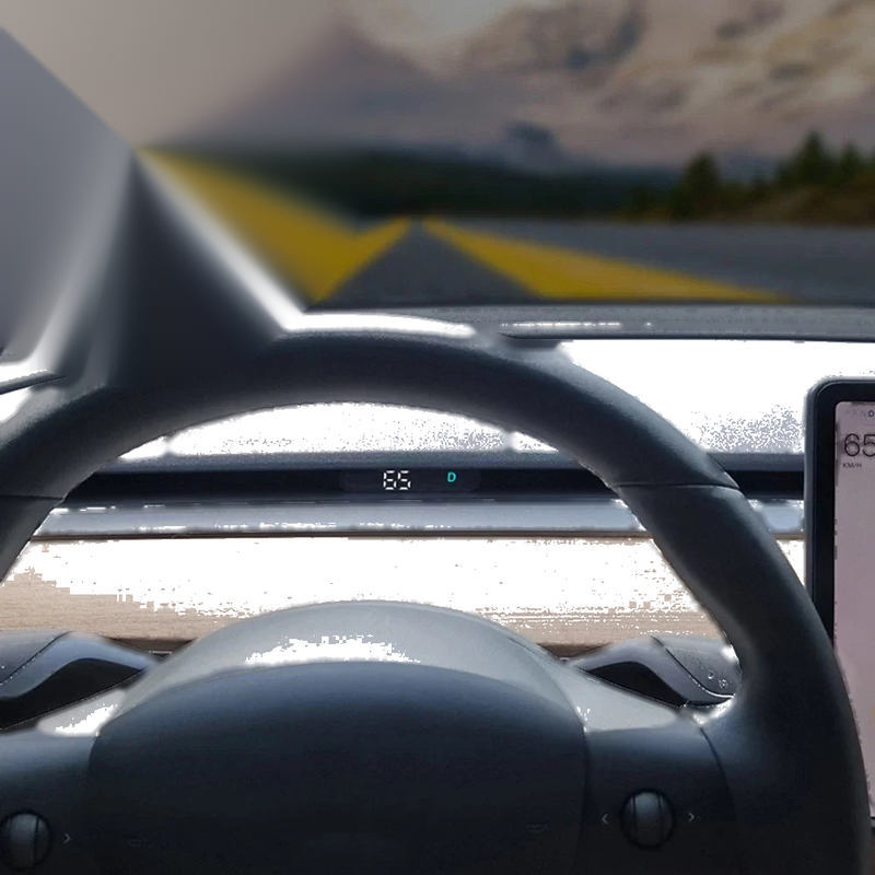 Tesla Model Car HUD HUD Display / 1 Pc / Door Opening Reminder