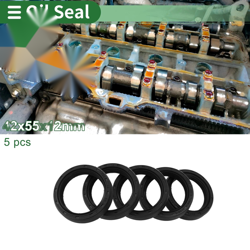 Make Model Oil Seal / 42x55x12mm / Seal Ring NBR Rubber