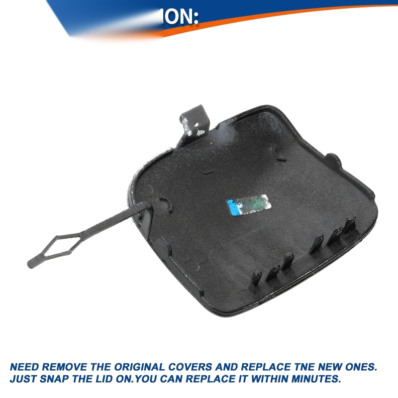 BMW 1 Series Black Sapphire Front Bumper Tow Hook Cover