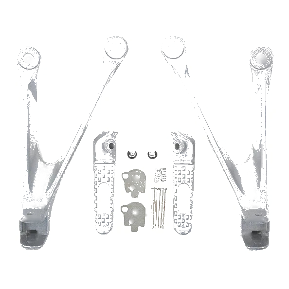 Honda CBR1000RR Rear Passenger Footrests Footpegs Peg Brackets (2008-2016)