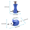 Petrol Diesel Universal Adjustable Tee Turbo Boost Controller Bleed Valve