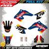 Suzuki DRZ 70 (2009-2020) ROCKMAK Style Stickers Custom Graphic Kit