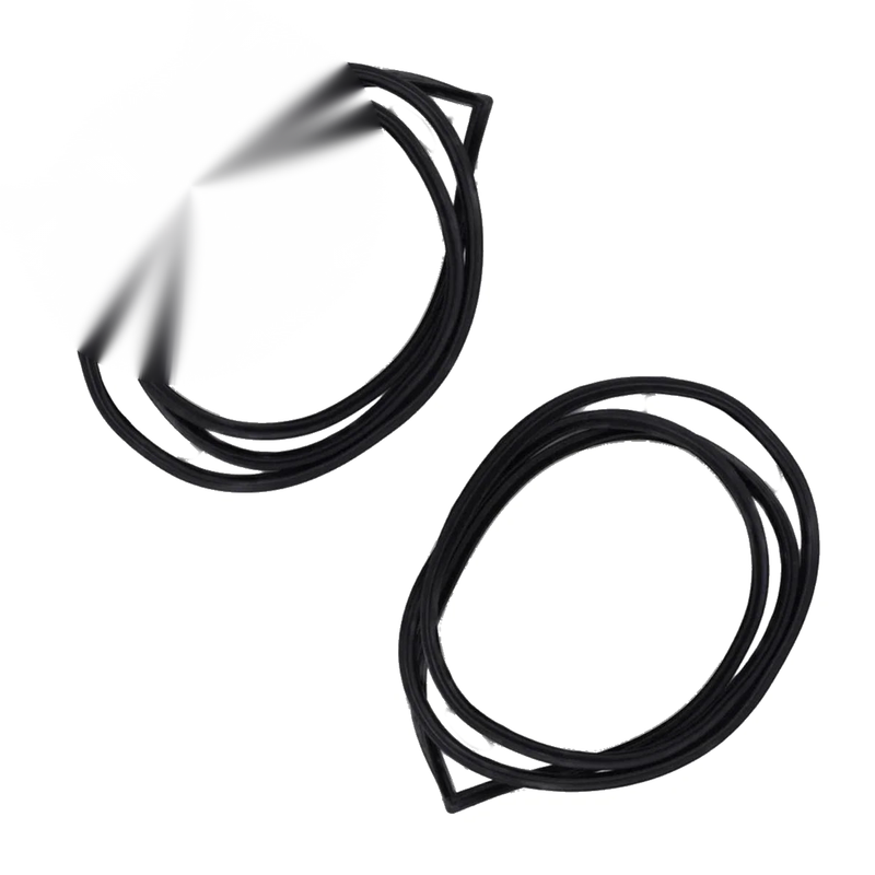 Door Rubber Weatherstrip FL+FR Fits Nissan Frontier Navara D22 2D 4D 1998-05 D05