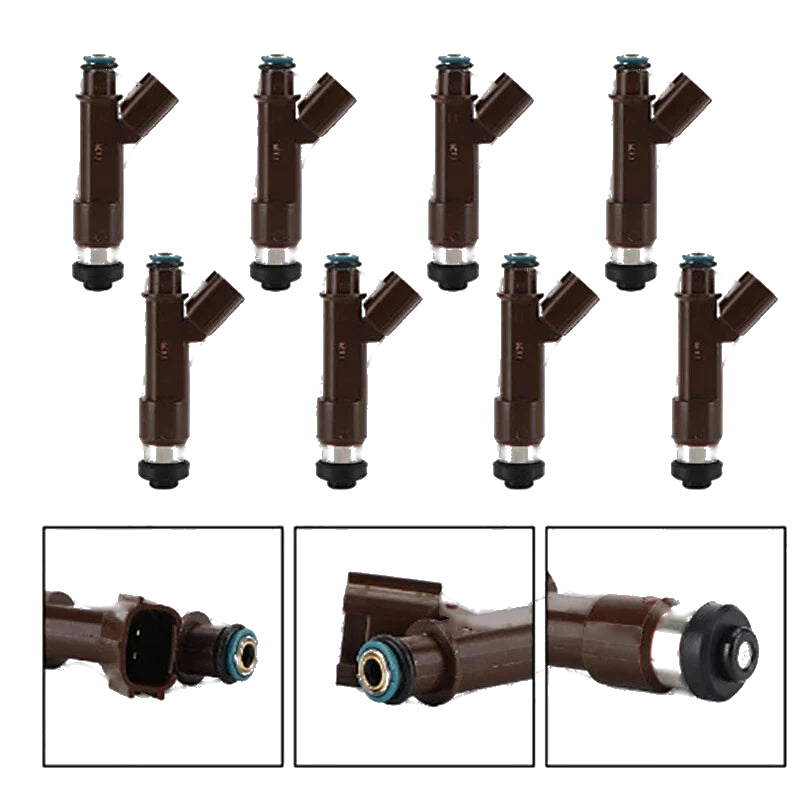 Toyota Land Cruiser UZJ100 4.7L V8 8 Pcs Fuel Injectors (2005-2007)