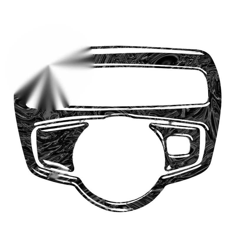 Mercedes-Benz GLC C-Class 3 x Marbling Headlight Switch Cover Trim (15-20)