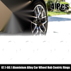 4pcs 67.1–60.1 mm Aluminium Hub Centric Rings Wheel Bore Spacer