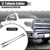 Toyota Tundra 2 x Tailgate Support Cables (2000–2006)