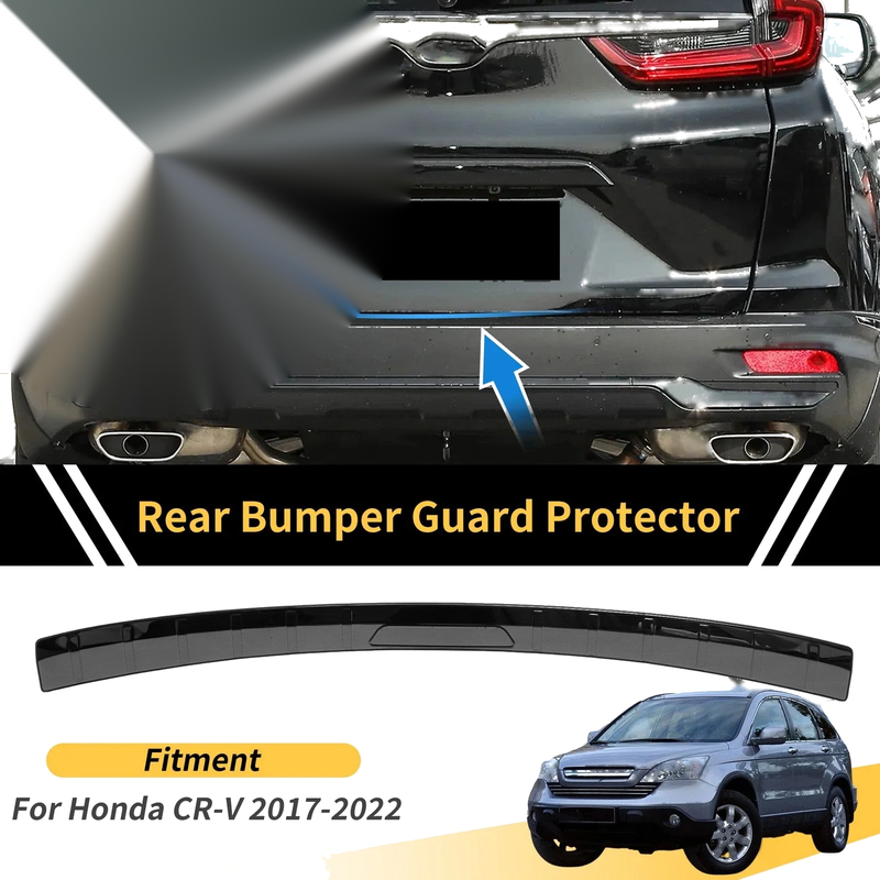 Honda CR-V Bumper Guards 1 x Titanium Tone (2017-2022)
