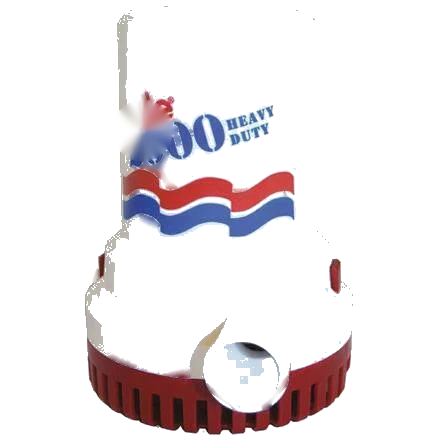 Boats 12V Fully Submersible Heavy Duty Rule 2000 Bilge Pump