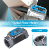 Oval Gear 1.5" Turbine Digital Diesel Water Fuel Flow Meter