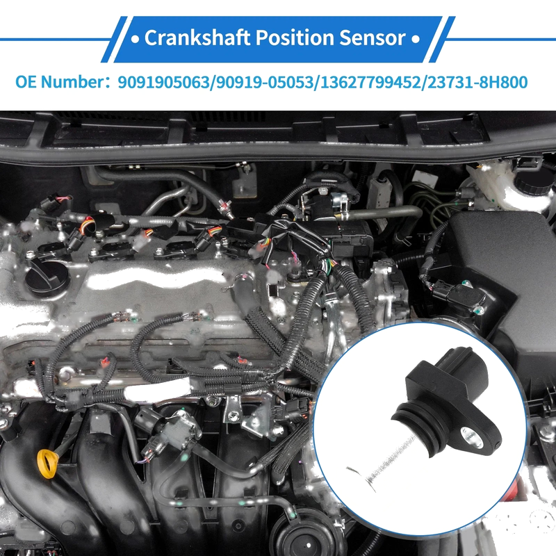 Toyota Auris 1.4 D-4D Crankshaft Position Sensor (2012-2018)