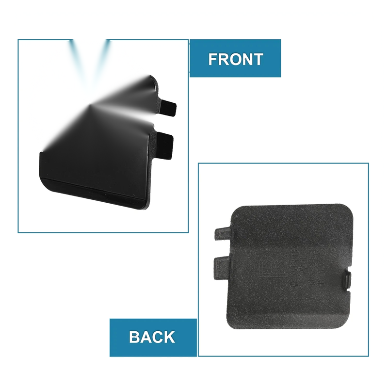 Mazda CX-5 (2017-2021) Black Rear Bumper Tow Hook Cover
