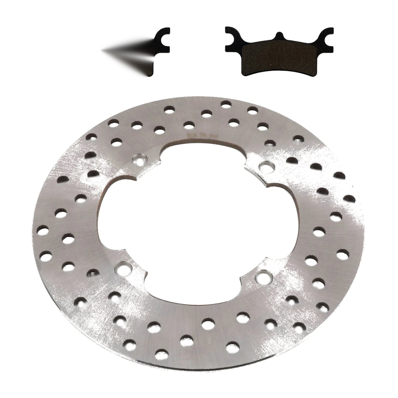 Polaris Sportsman 500 4x4 Rear Brake Rotor & Semi-Metallic Pads (2007–2008)