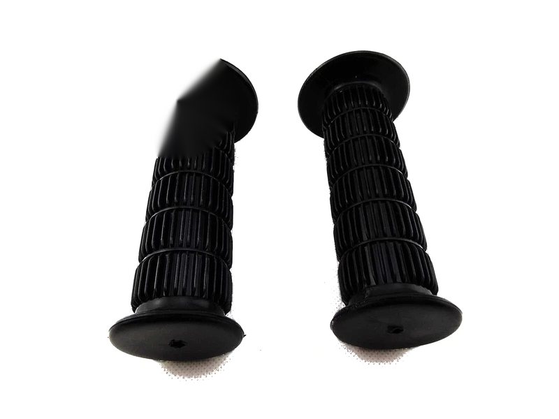Suzuki GT500 (1976-1977) - Left & Right Pair Black Hand Grip Set