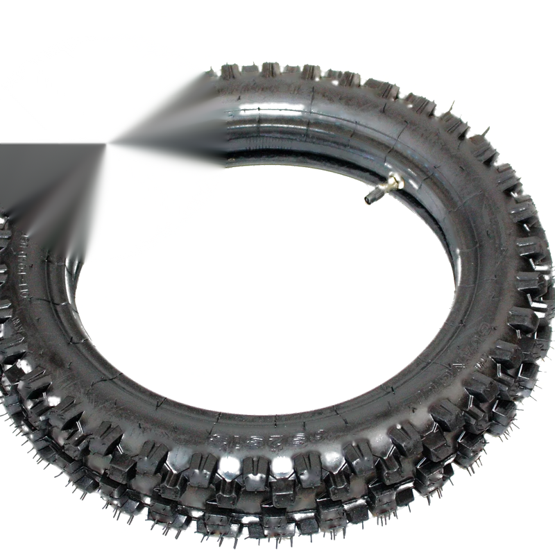 PIT PRO TRAIL DIRT BIKE 14" Front & 12" Rear Knobby Tires + Tubes