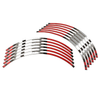 Suzuki DRZ DR-Z 400SM 17" Stripes Wheel Decals (2005-2019)