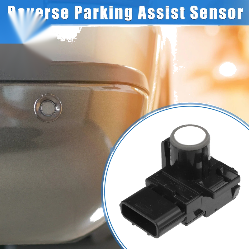Toyota - Durable ABS Plastic Black Rear Parking Assist Sensor
