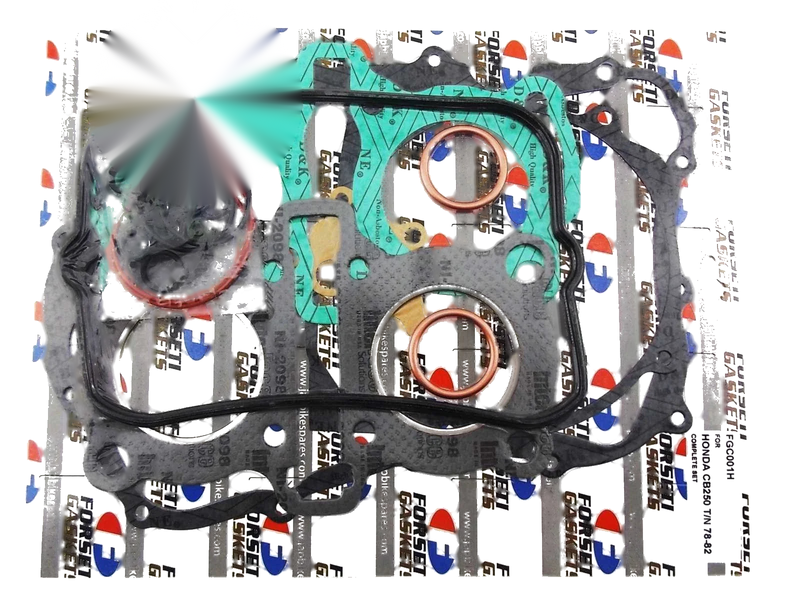 Honda CB250T Top End Kit 62mm Piston Rings Gasket (1978-1979)
