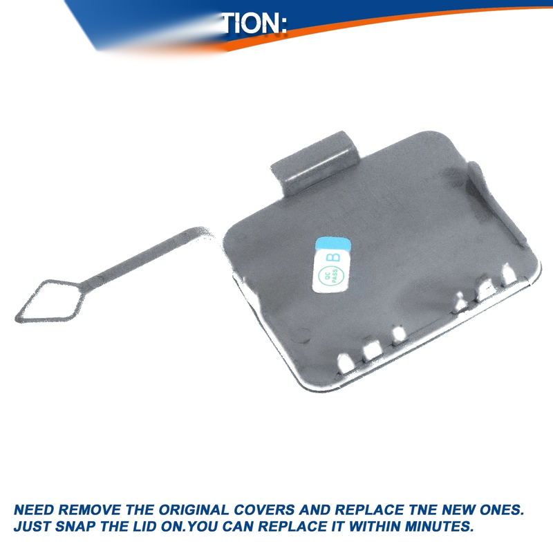 BMW 1 Series F20 (2011-2019) - Pure White Front Tow Hook Cover