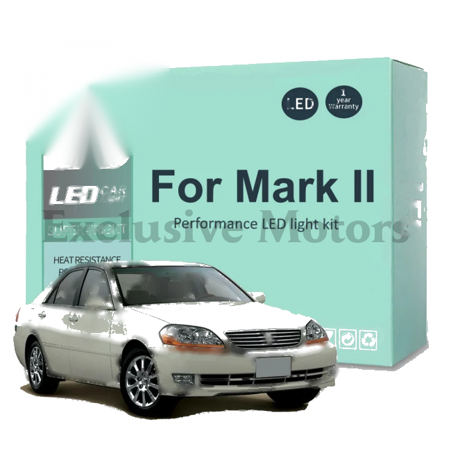 Toyota Mark II LED Interior Light Bulb Kit (1980-2007)