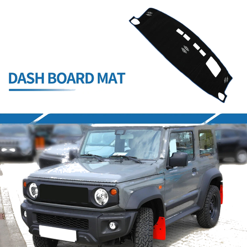 Chevrolet Suburban GMC Black / Blue Dashboard Dash Cover Mat (2021-2023)