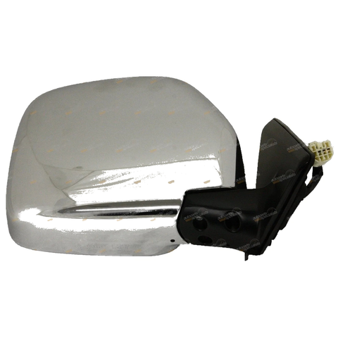 Toyota Landcruiser Prado RH Chrome Electric Door Mirror (1996–2002)