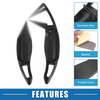 Toyota Camry (2018-2023) -  Black Steering Wheel Shift Paddle Covers