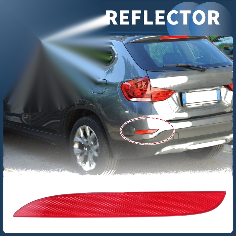 BMW X1 (2009-2015) Rear Left Plastic Bumper Reflector