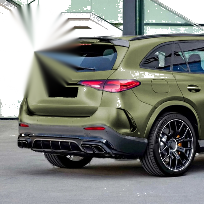 Benz GLC Class X254 (2023-2024) Gloss Black Rear Boot Spoiler Lip