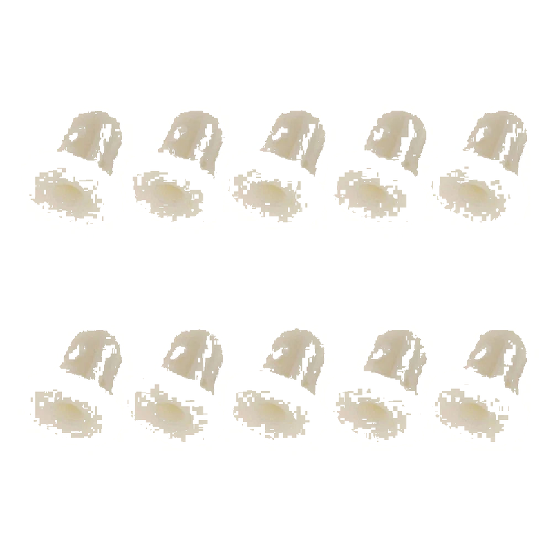 Under Cover Nut Grommet Trim Clips 10 x Pack Plastic Construction
